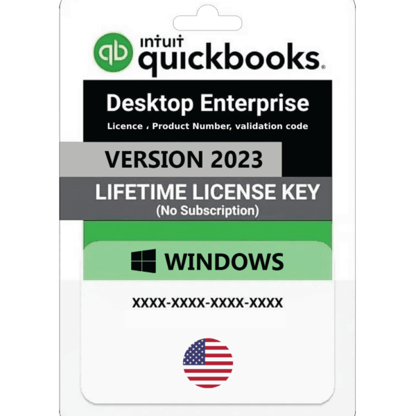 Quickbooks Desktop Enterprise silver 2023 | Us Version |