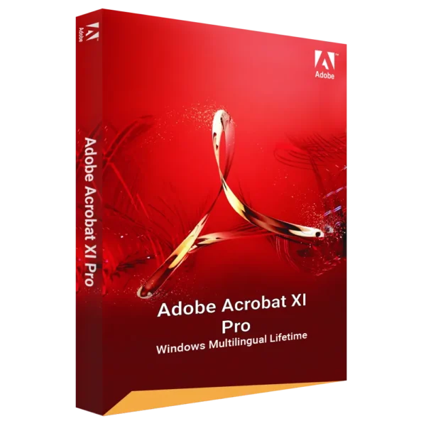 Adobe Acrobat XI Pro For Windows Multilingual Lifetime