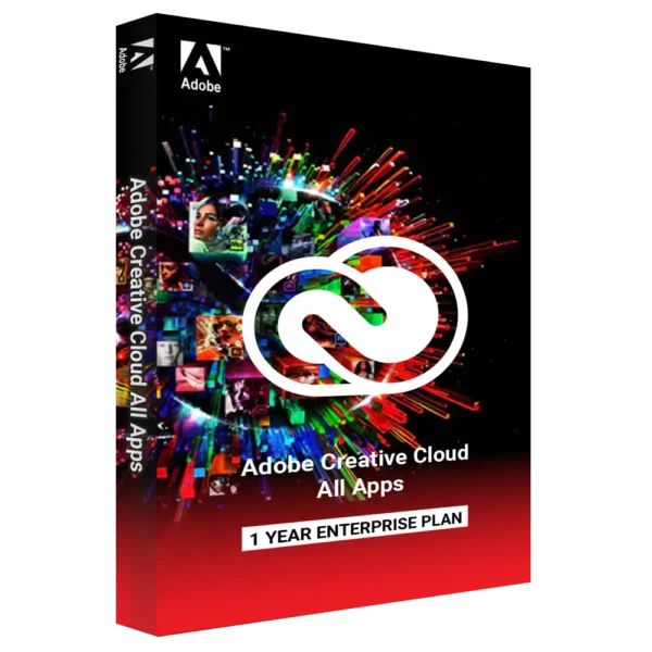 Adobe Creative Cloud All Apps-1 Year Enterprise Plan | On Your own Email |