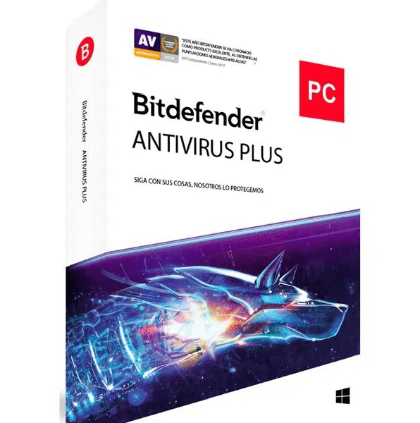 Bitdefender Antivirus Plus (1 Year / 3 PCs) Latest Version + Free Updates