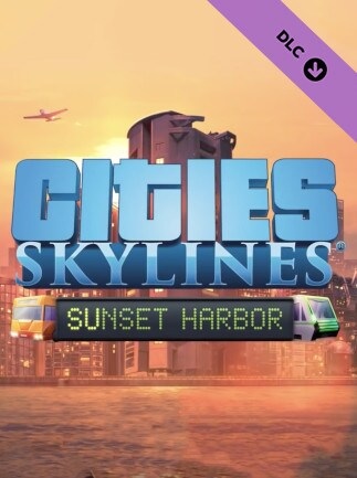 Cities: Skylines - Sunset Harbor DLC Steam (Digital Download)