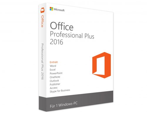 Microsoft Office 2016 Professional Plus (PC)