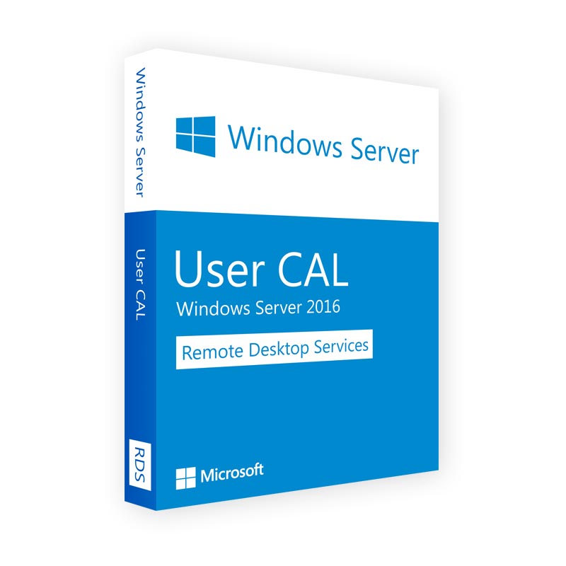 Windows Server 2016 Remote Desktop Services (RDS) - 50 User CAL Windows Server 2016 Remote Desktop Services (RDS) - 50 User CAL