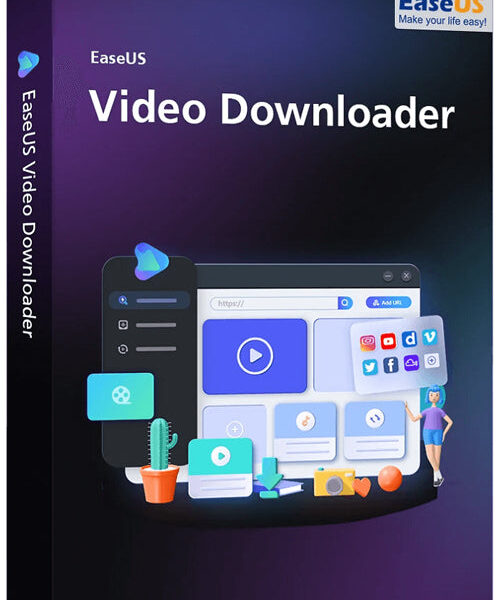 EaseUS Video Downloader (Mac) - (3 Devices) - (1 Month) - EaseUS Key - (Global)
