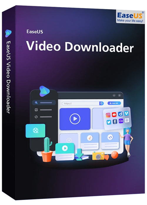 EaseUS Video Downloader (PC) - (3 Devices) - (1 Year) - EaseUS Key - (Global) EaseUS Video Downloader (PC) - (3 Devices) - (1 Year) - EaseUS Key - (Global)