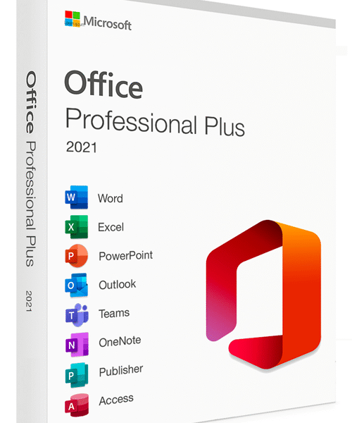 MS Office Professional Plus 2021 Retail Key