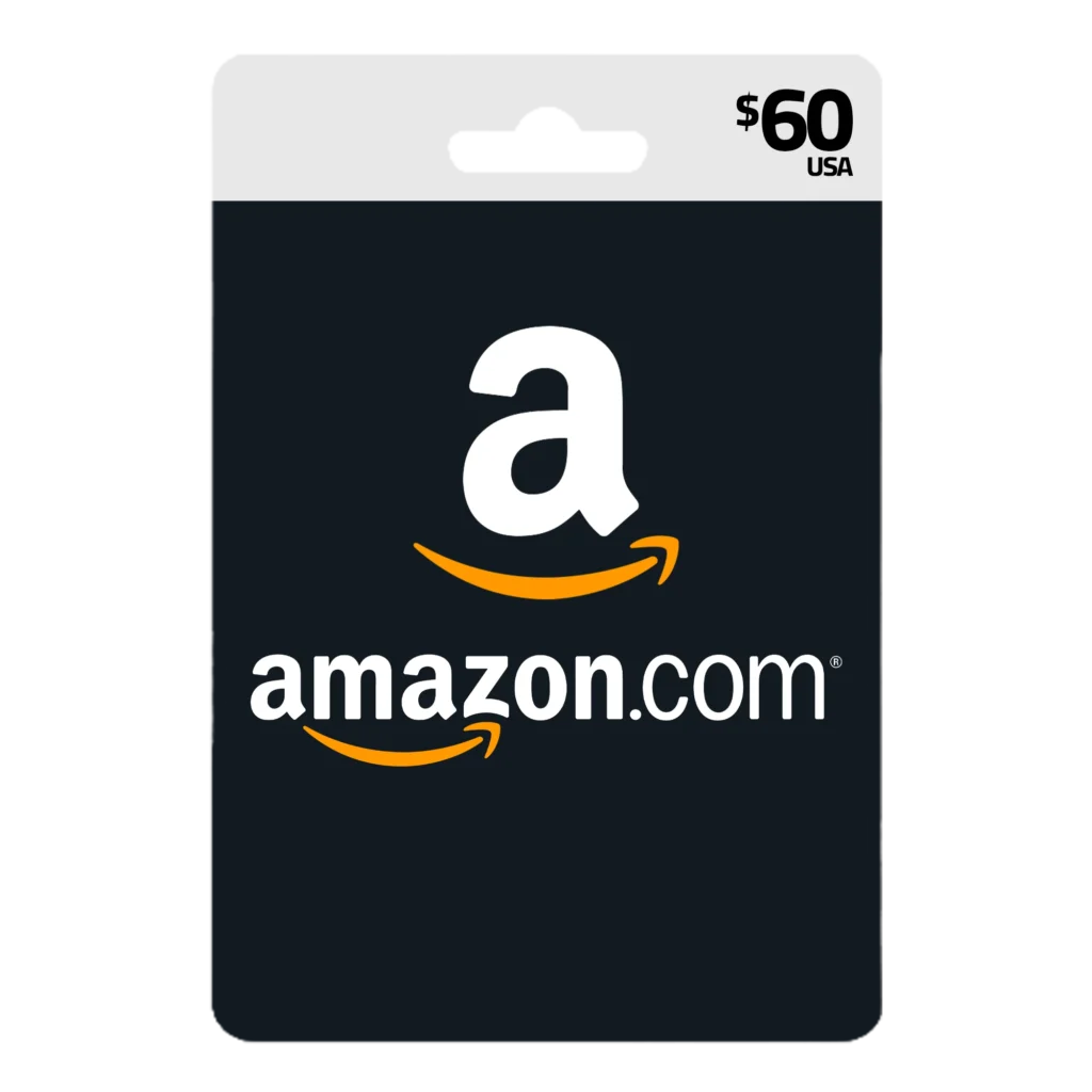 eGiftly - AMAZON USA $60 Digital Gift Card Instant Delivery