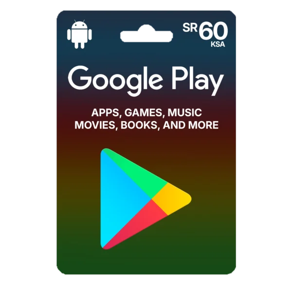 eGiftly - Buy Google Play 60 SAR Gift Card Instantly