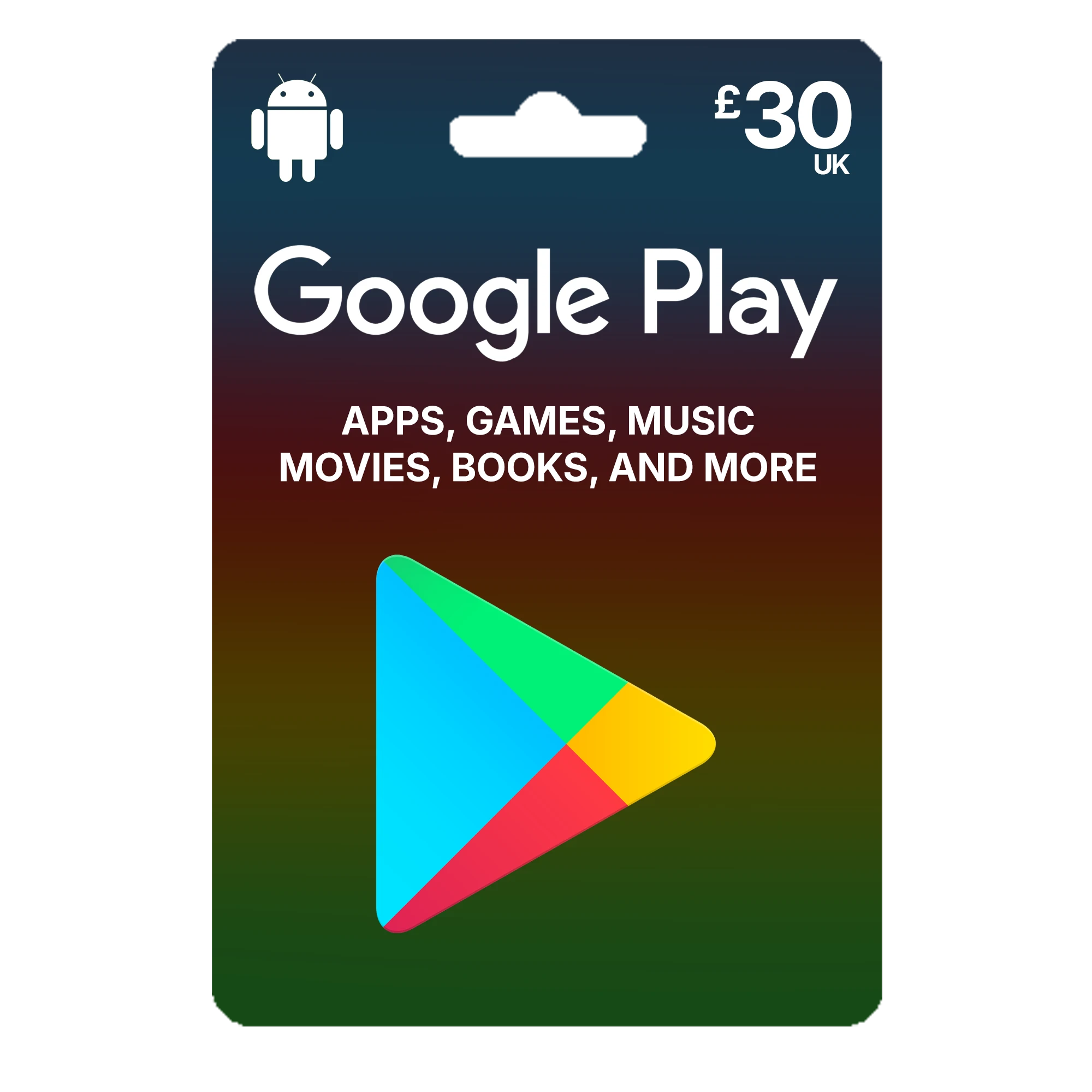 eGiftly - Buy Google Play UK 30 GBP Digital Gift Card Instantly eGiftly - Buy Google Play UK 30 GBP Digital Gift Card Instantly